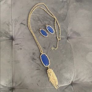 Periwinkle Rayne and Elle Set w/Gold Hardware